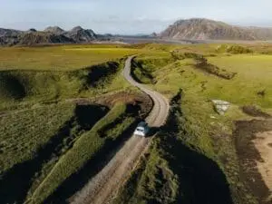 4X4 in an Icelandic landscape