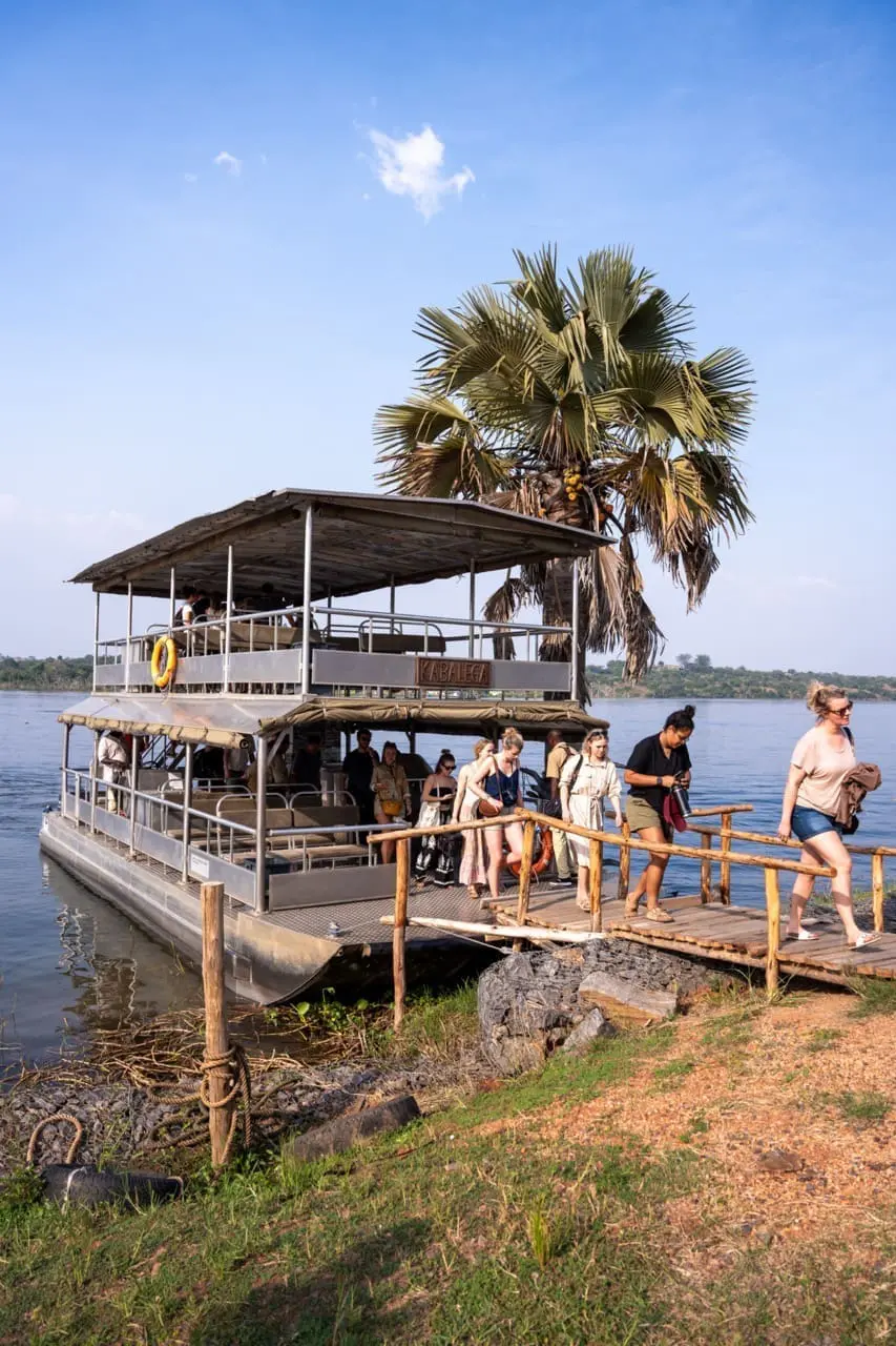 Uganda boat
