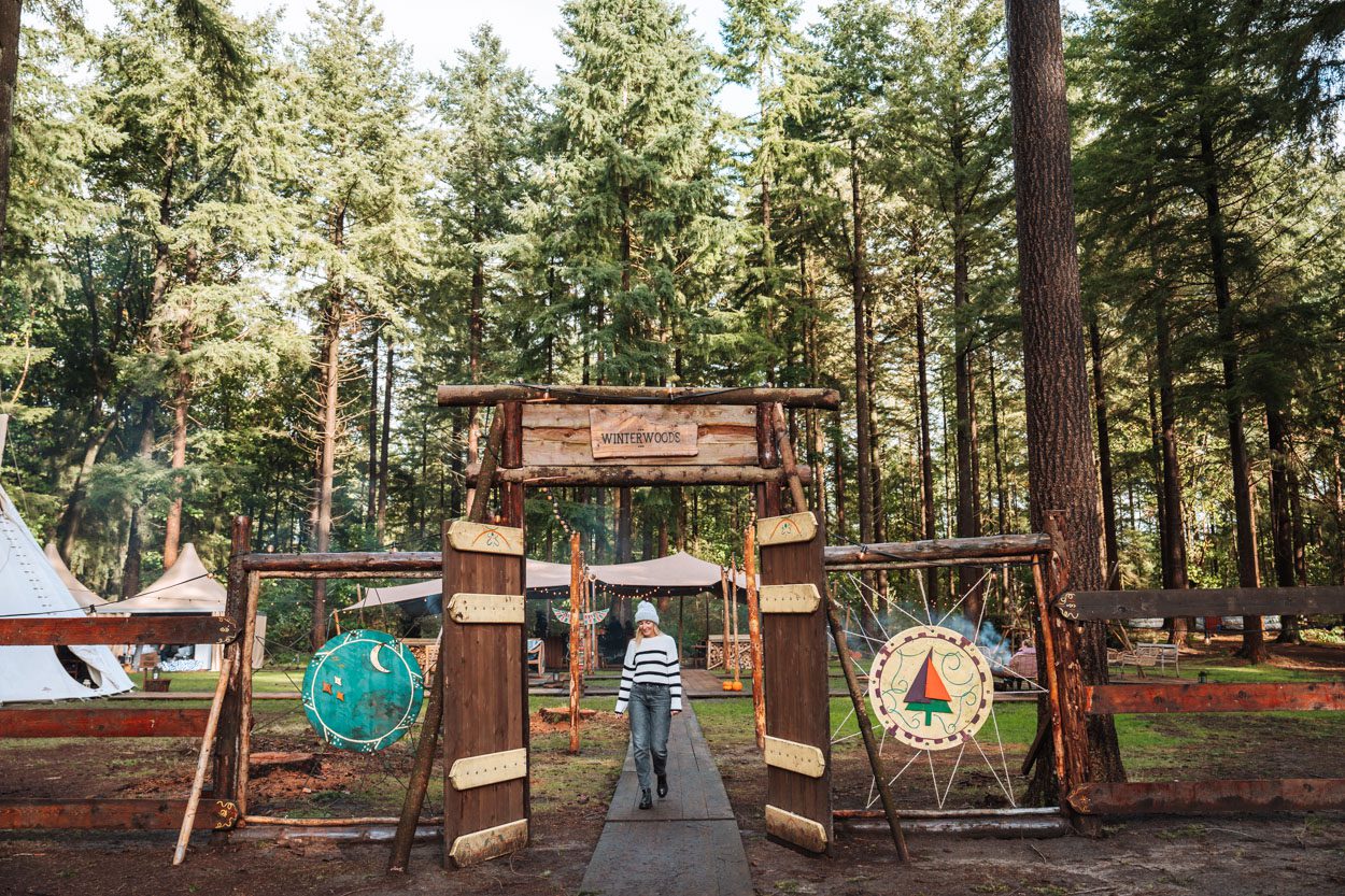 Winterwoods: overnachten in een yurt in Nederland