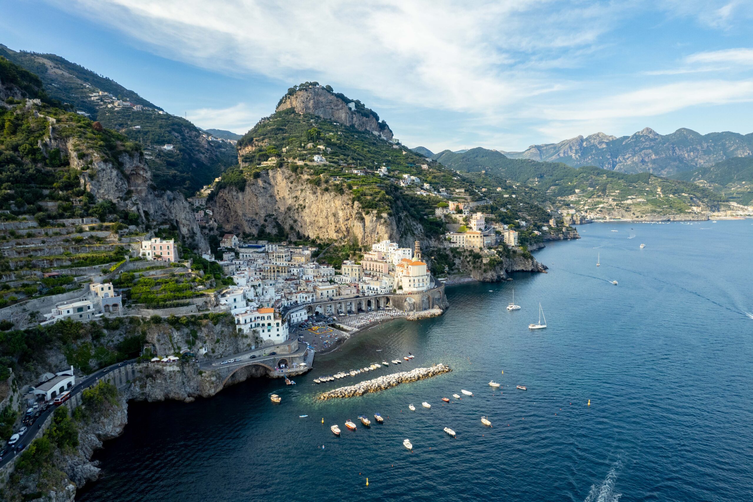 Amalfikust Italië: hotspots, verblijfsduur & routes