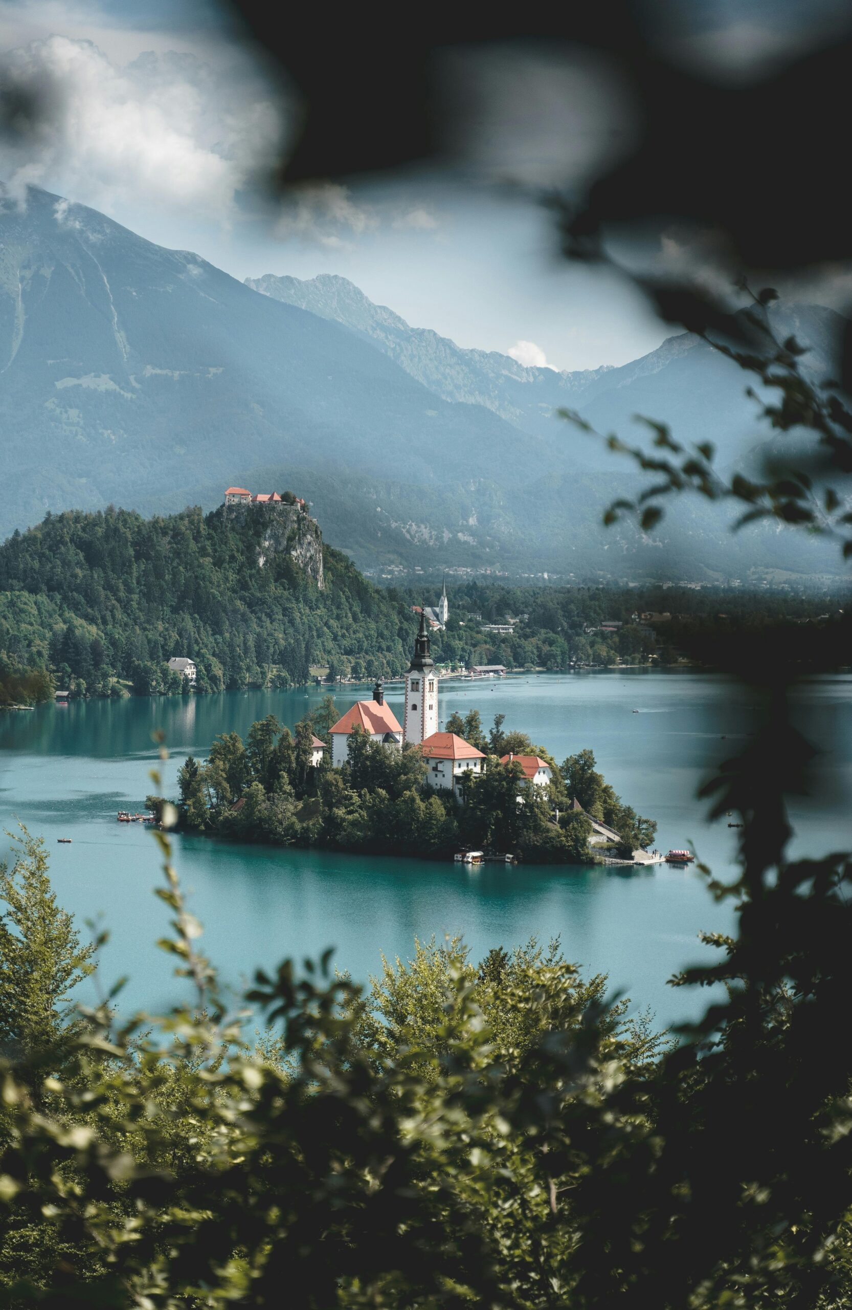 château lac de bled slovénie