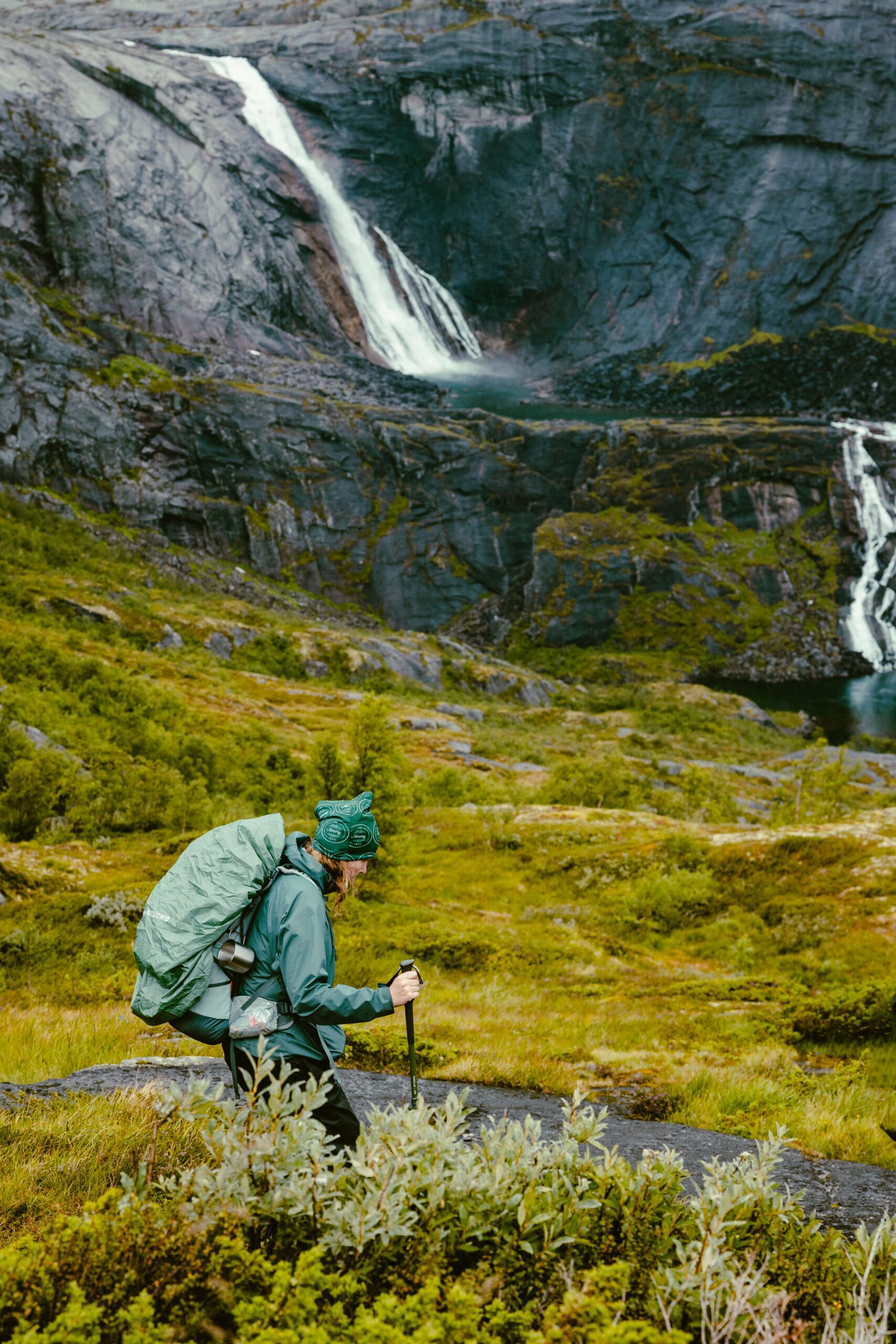 marcheur en norvège