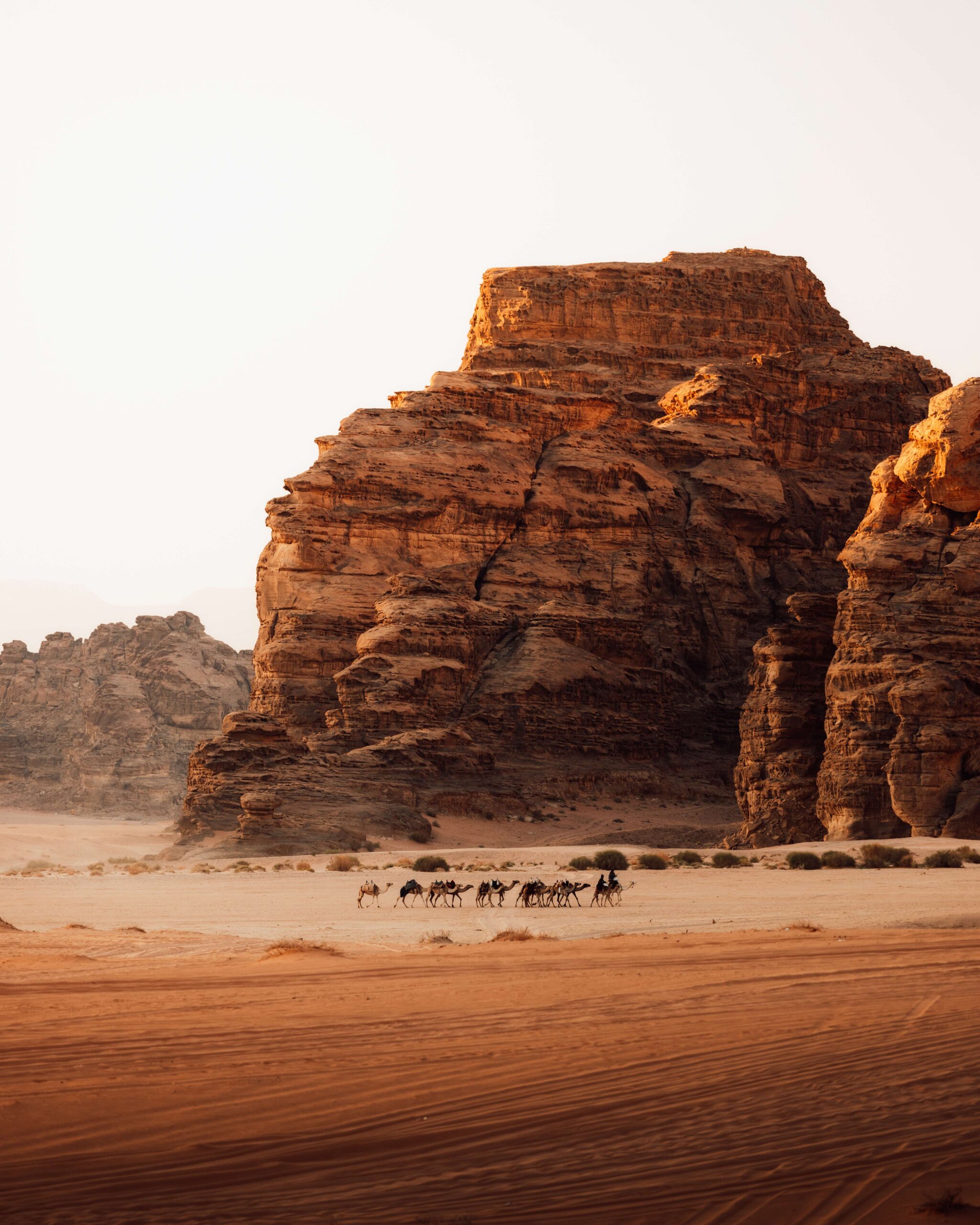 désert wadi rum jordanie