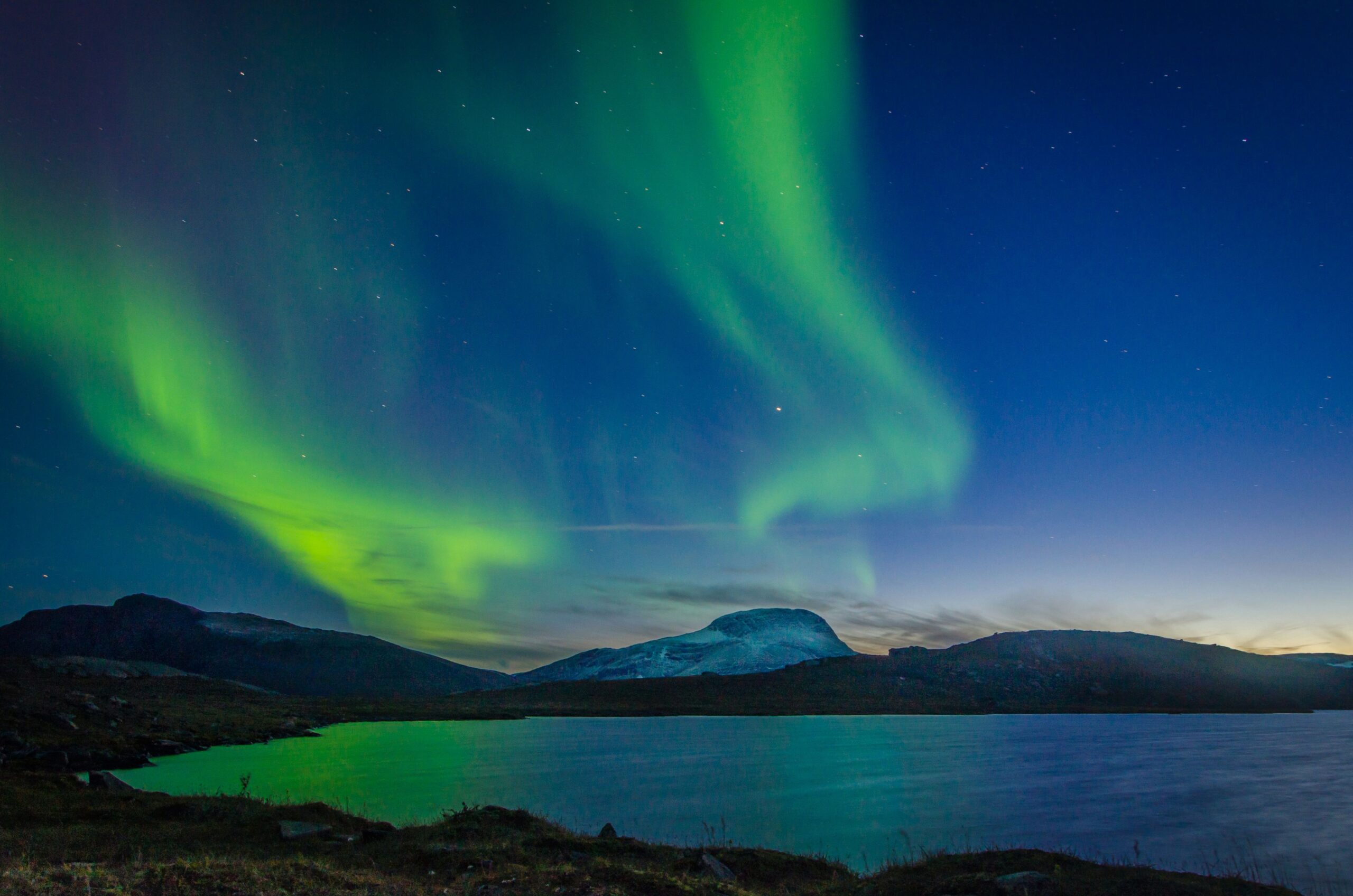 aurore boréale abisko suède