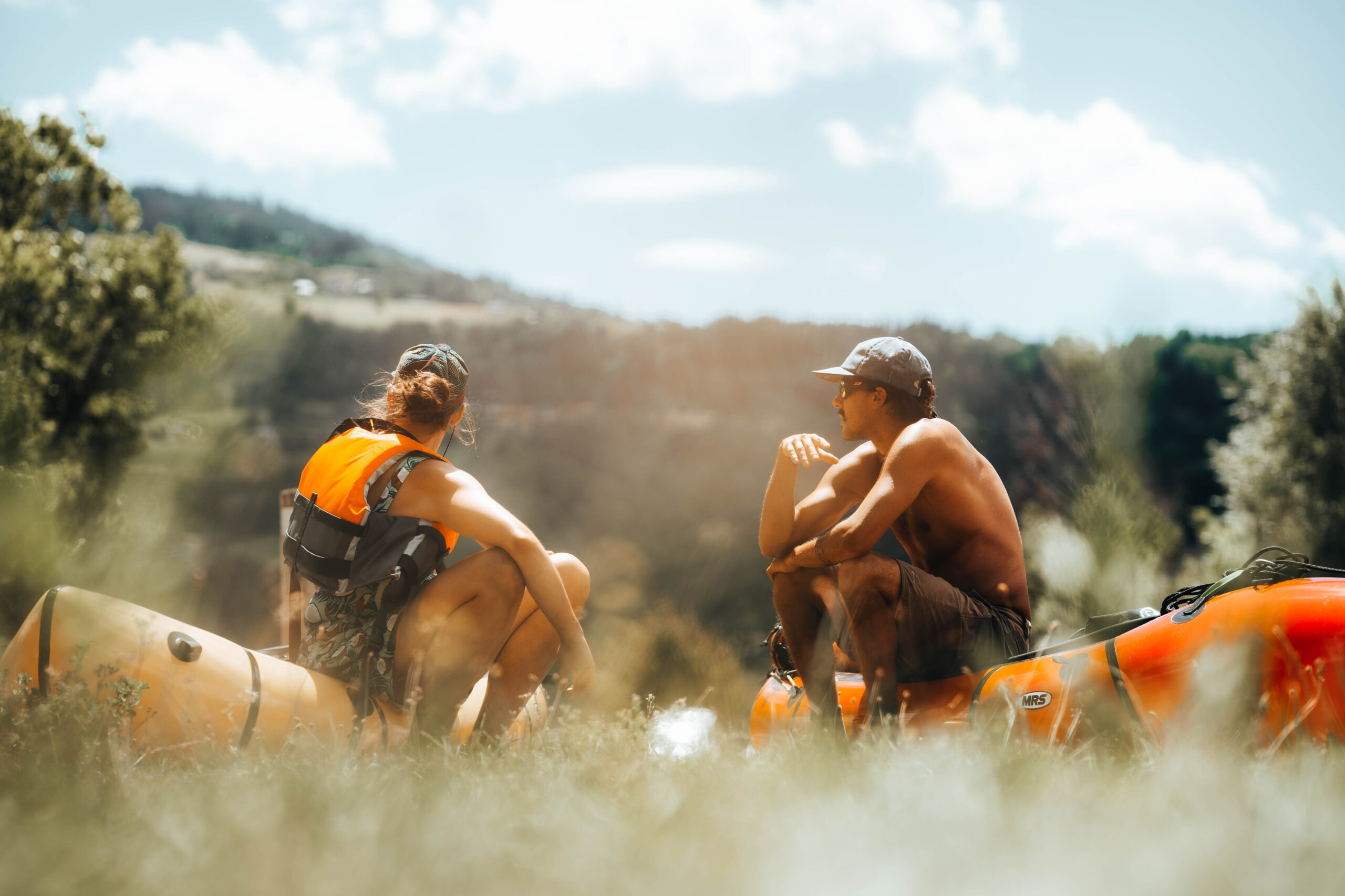 Rangers on packraft