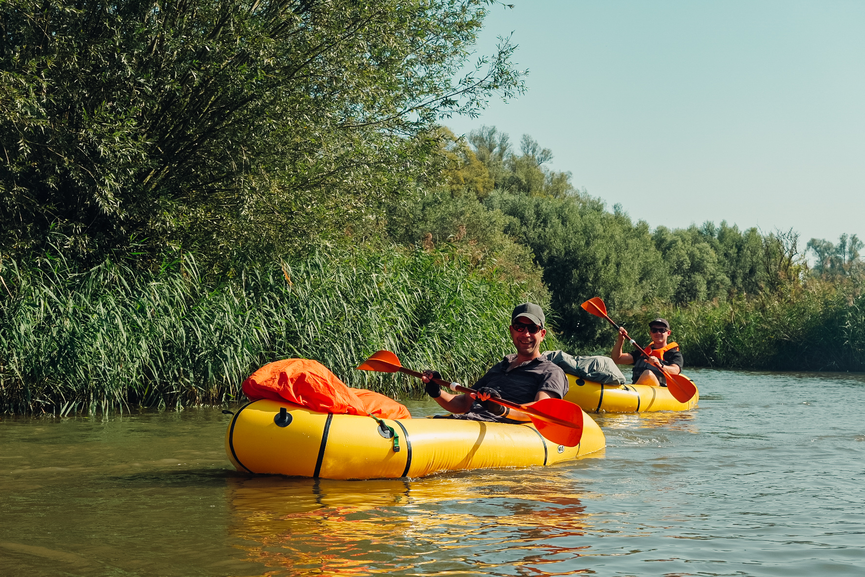 Groepsreis packraften Biesbosch