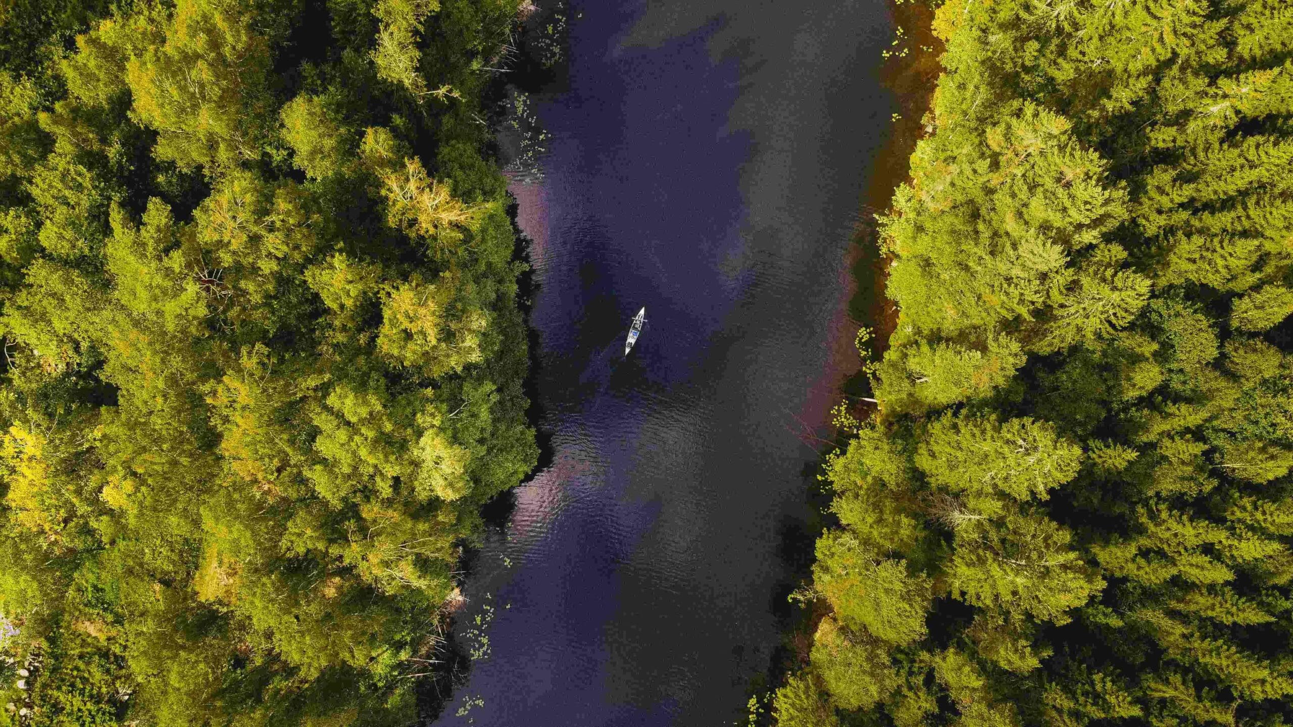 canoe trip varmland zweden