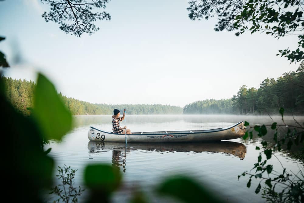 Canoë Trip Suède : une aventure bivouac sur les lacs suédois